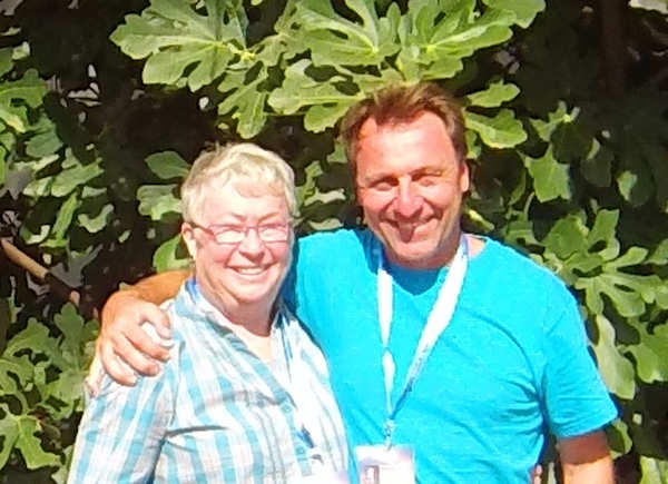 Patrick Passe - Formation Skydiving Organiser and Susan Dixon